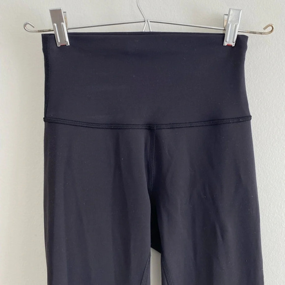 Lululemon Wunder Train High-Rise Crop  21" Black Size 2 - Picture 6 of 12